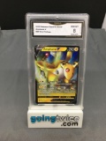 GMA Graded 2020 Pokemon Vivid Voltage #49 AMPHAROS V Holofoil Rare Trading Card - NM-MT 8