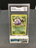 GMA Graded 2000 Pokemon Gym Challenge 1st Edition #79 KOGA'S KOFFING Trading Card - NM-MT+ 8.5