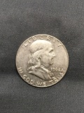 1962-D United States Franklin Silver Half Dollar - 90% Silver Coin from Amazing Collection