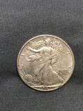 1942 United States Walking Liberty Silver Half Dollar - 90% Silver Coin from Amazing Collection