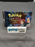 Factory Sealed 2000 Topps Pokemon Series 2 TV Animation Edition 8 Card Collector's Edition Pack