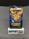 Factory Sealed Pokemon HIDDEN FATES 10 Card Booster Pack - HARD TO FIND!