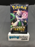 Factory Sealed Pokemon HIDDEN FATES 10 Card Booster Pack - HARD TO FIND!