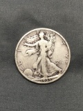 1935-S United States Walking Liberty Silver Half Dollar - 90% Silver Coin from Estate