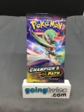 Factory Sealed Pokemon CHAMPION'S PATH 10 Card Booster Pack - Charizard Vmax?