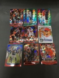 9 Card Lot of Sports Card REFRACTORS and PRIZMS from Huge Collection - with STARS and ROOKIE Cards!