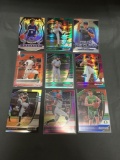 9 Card Lot of Sports Card REFRACTORS and PRIZMS from Huge Collection - with STARS and ROOKIE Cards!