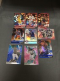 9 Card Lot of Sports Card REFRACTORS and PRIZMS from Huge Collection - with STARS and ROOKIE Cards!