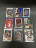 9 Card Lot of BASKETBALL ROOKIE CARDS - Mostly 2018-19 and NEWER with STARS and FUTURE STARS!