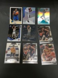 9 Card Lot of BASKETBALL ROOKIE CARDS - Mostly 2018-19 and NEWER with STARS and FUTURE STARS!