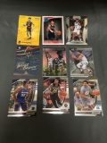 9 Card Lot of BASKETBALL ROOKIE CARDS - Mostly 2018-19 and NEWER with STARS and FUTURE STARS!