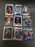 9 Card Lot of BASKETBALL ROOKIE CARDS - Mostly 2018-19 and NEWER with STARS and FUTURE STARS!