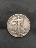 1934 United States Walking Liberty Silver Half Dollar - 90% Silver Coin from Estate