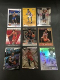 9 Card Lot of BASKETBALL ROOKIE CARDS - Mostly 2018-19 and NEWER with STARS and FUTURE STARS!