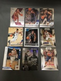 9 Card Lot of BASKETBALL ROOKIE CARDS - Mostly 2018-19 and NEWER with STARS and FUTURE STARS!