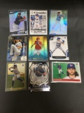 9 Card Lot of BASEBALL ROOKIE CARDS - Mostly 2018 and NEWER with STARS and FUTURE STARS!