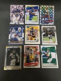 9 Card Lot of FOOTBALL ROOKIE CARDS - Mostly 2018 and NEWER with STARS and FUTURE STARS!