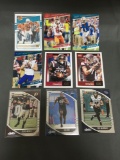 9 Card Lot of FOOTBALL ROOKIE CARDS - Mostly 2018 and NEWER with STARS and FUTURE STARS!