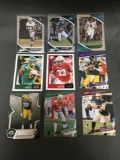 9 Card Lot of FOOTBALL ROOKIE CARDS - Mostly 2018 and NEWER with STARS and FUTURE STARS!