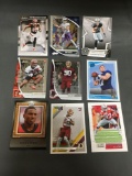 9 Card Lot of FOOTBALL ROOKIE CARDS - Mostly 2018 and NEWER with STARS and FUTURE STARS!