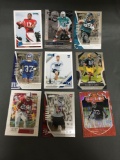 9 Card Lot of FOOTBALL ROOKIE CARDS - Mostly 2018 and NEWER with STARS and FUTURE STARS!