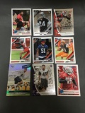 9 Card Lot of FOOTBALL ROOKIE CARDS - Mostly 2018 and NEWER with STARS and FUTURE STARS!