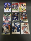 9 Card Lot of FOOTBALL ROOKIE CARDS - Mostly 2018 and NEWER with STARS and FUTURE STARS!