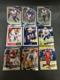 9 Card Lot of FOOTBALL ROOKIE CARDS - Mostly 2018 and NEWER with STARS and FUTURE STARS!