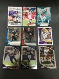 9 Card Lot of FOOTBALL ROOKIE CARDS - Mostly 2018 and NEWER with STARS and FUTURE STARS!