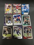 9 Card Lot of FOOTBALL ROOKIE CARDS - Mostly 2018 and NEWER with STARS and FUTURE STARS!