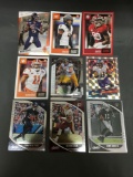 9 Card Lot of FOOTBALL ROOKIE CARDS - Mostly 2018 and NEWER with STARS and FUTURE STARS!