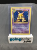 Pokemon 1999 Base Set 1st Edition Shadowless #1 ALAKAZAM Holofoil Trading Card