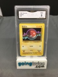 GMA Graded 1999 Pokemon Base Set Unlimited #67 VOLTORB Trading Card - MINT 9