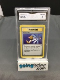 GMA Graded 1999 Pokemon Base Set Shadowless #78 SCOOP UP Trading Card - NM-MT 8