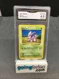 GMA Graded 1999 Pokemon Base Set Shadowless #55 NIDORAN Trading Card - VG-EX 4.5+