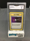 GMA Graded 1999 Pokemon Base Set Shadowless #81 ENERGY RETRIEVAL Trading Card - NM-MT 8