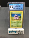 CGC Graded 1999 Pokemon Base Set 1st Edition Shadowless #55 NIDORAN Trading Card - NM+ 7.5