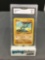 GMA Graded 1999 Pokemon Base Set Unlimited #52 MACHOP Trading Card - NM-MT 8