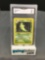 GMA Graded 1999 Pokemon Base Set Unlimited #54 METAPOD Trading Card - EX 5