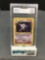 GMA Graded 1999 Pokemon Fossil #6 HAUNTER Holofoil Rare Trading Card - VG-EX+ 4.5