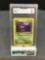 GMA Graded 1999 Pokemon Fossil #48 GRIMER Trading Card - MINT 9