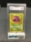 GMA Graded 1999 Pokemon Fossil #46 EKANS Trading Card - GEM MINT 10