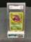 GMA Graded 1999 Pokemon Fossil #46 EKANS Trading Card - NM-MT+ 8.5