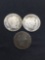 Lot of 3 United States 90% Silver BARBER DIMES - From Unsearched Sack! SEE PHOTOS