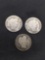 Lot of 3 United States 90% Silver BARBER DIMES - From Unsearched Sack! SEE PHOTOS