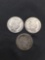 Lot of 3 United States 90% Silver BARBER DIMES - From Unsearched Sack! SEE PHOTOS