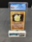 CGC Graded 1999 Pokemon Base Set Unlimited #12 NINETALES Holofoil Rrae Trading Card - NM-MT+ 8.5