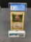 CGC Graded 1999 Pokemon Base Set Shadowless #7 HITMONCHAN Holofoil Rare Trading Card - EX 5