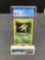 CGC Graded 1999 Pokemon Jungle 1st Edition #10 SCYTHER Holofoil Rare Trading Card - EX-NM+ 6.5