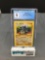 CGC Graded 1999 Pokemon Jungle 1st Edition #45 RHYDON Trading Card - MINT 9